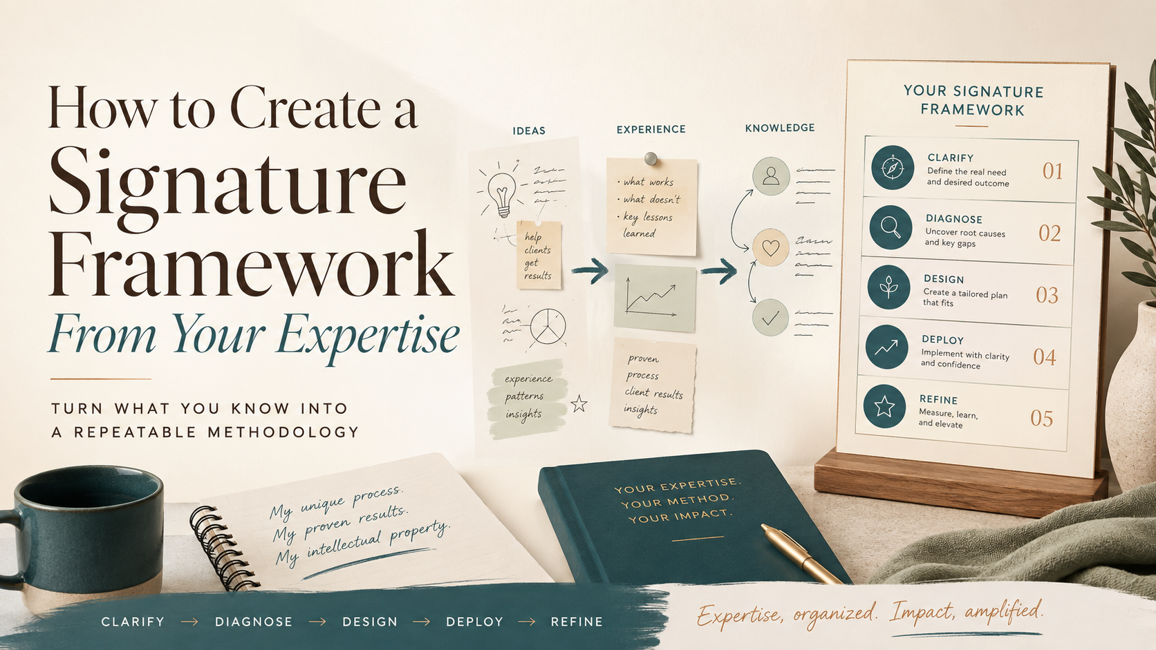 how to create a signature framework