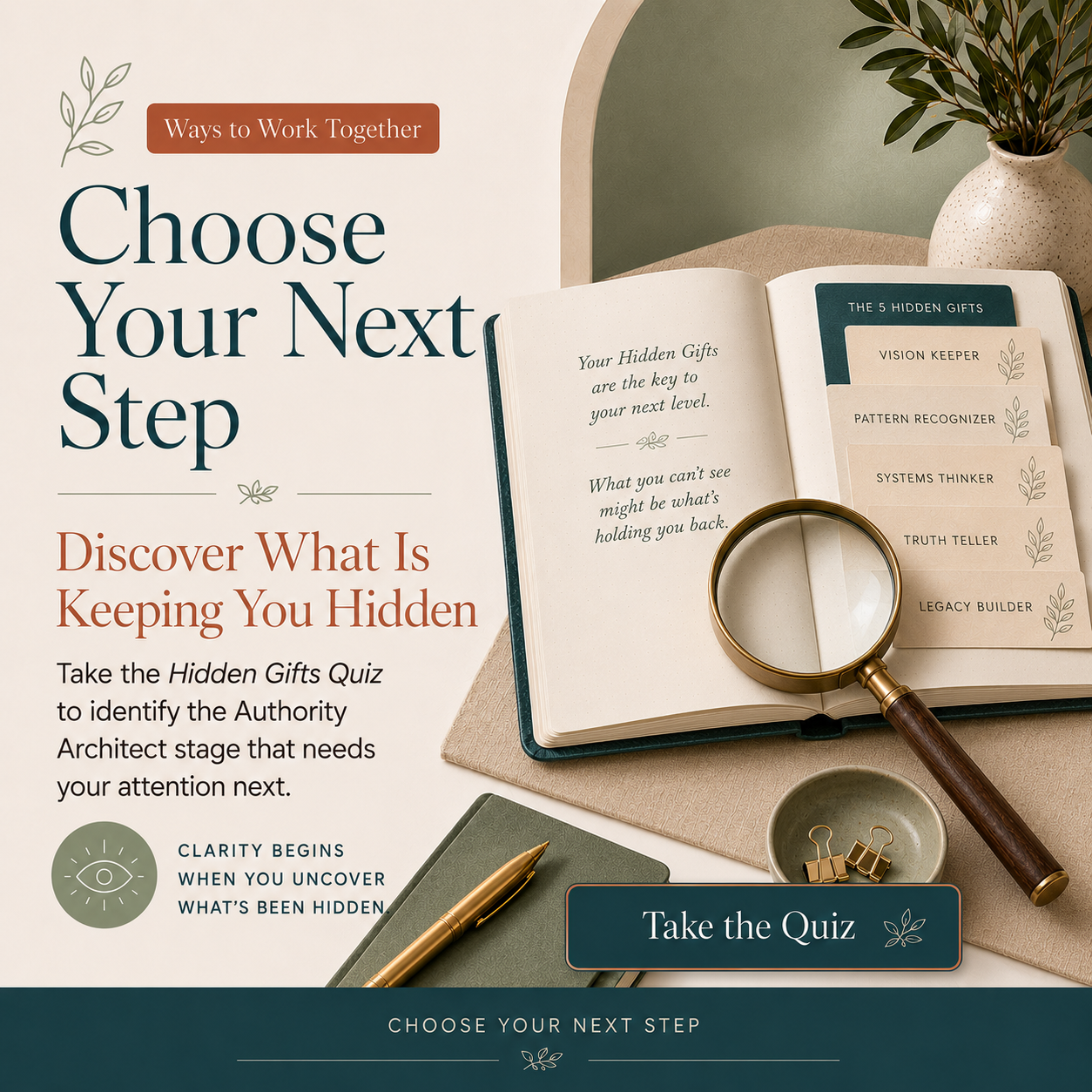 discover what is keeping you hidden